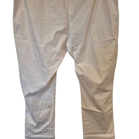 Old Navy Women's Cream Cotton/Spandex OGC High Waist Pants NEW - Picture 4 of 14
